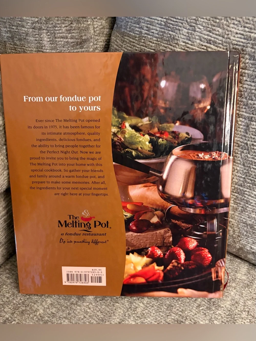 The Melting Pot fondue restaurant cookbook